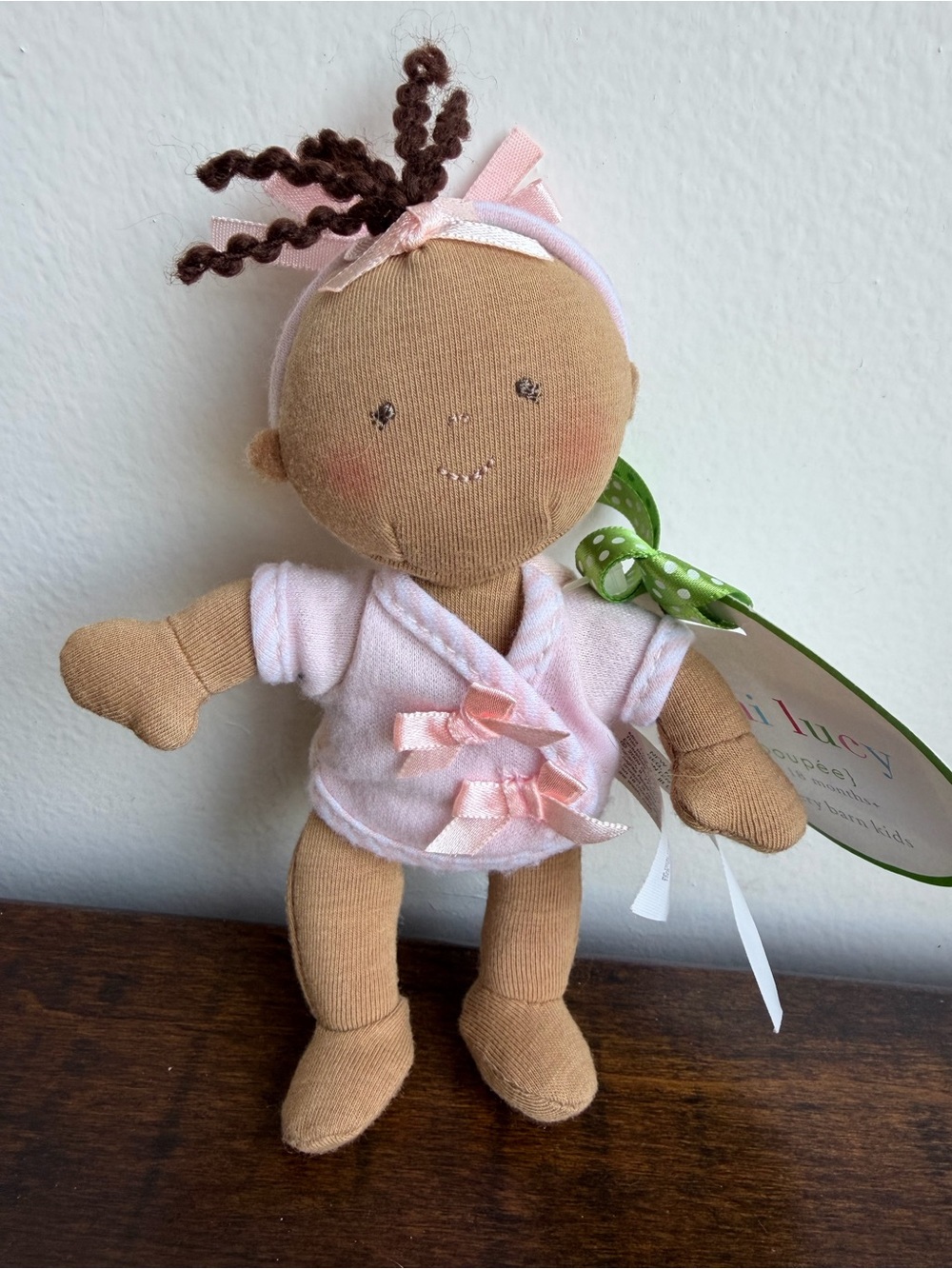 Pottery Barn Kids Mini Lucy #188 Doll NWT 2009 North American Bear Co HTF
